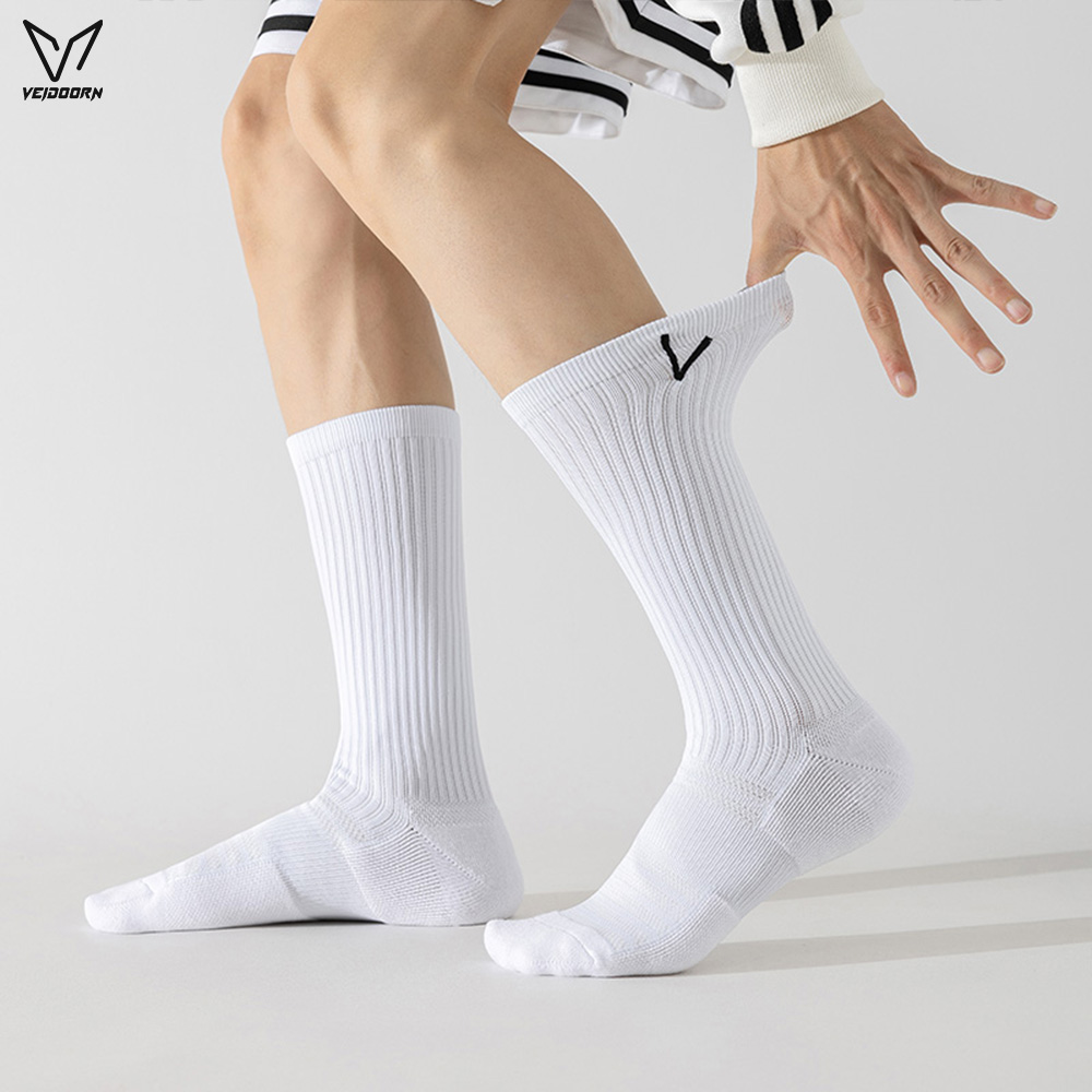 Athletic Sock Cushion - Veidoorn 4 Pairs Sports Socks Men