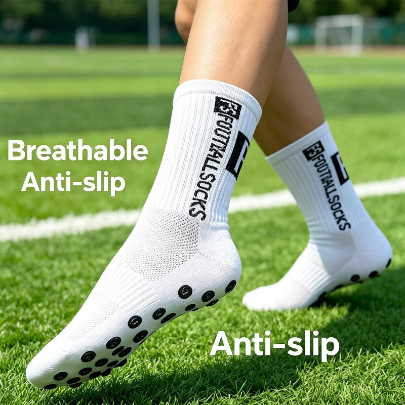 2 Pairs Non Skid Silicone Grip - Athletic Sock Cushion ulasan dan harga