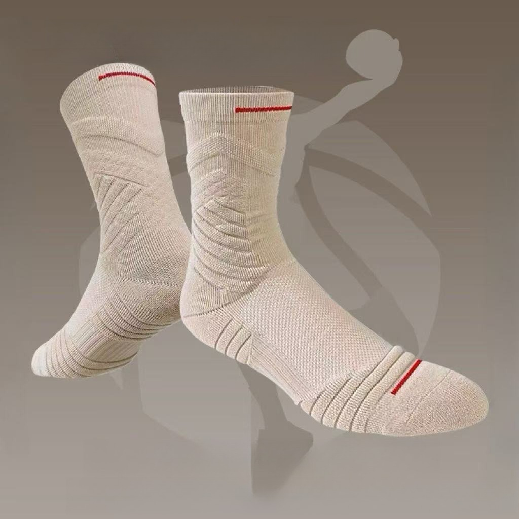 1 Pair Men’s“Streetball”Basket - Athletic Sock Cushion ulasan dan harga