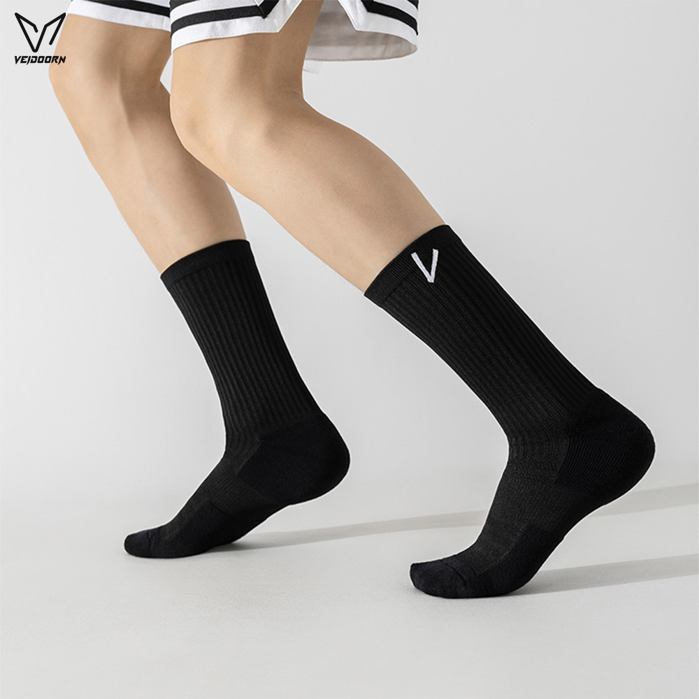Veidoorn 4 Pairs Sports Socks  - Athletic Sock Cushion ulasan dan harga