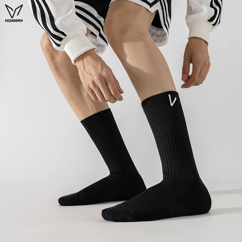 Veidoorn 4 Pairs Sports Socks  - Athletic Sock Cushion ulasan dan harga