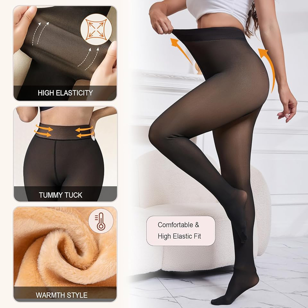 Thermal Fleece Lined Tights Wo - Tights Pantyhose Sheer ulasan dan harga