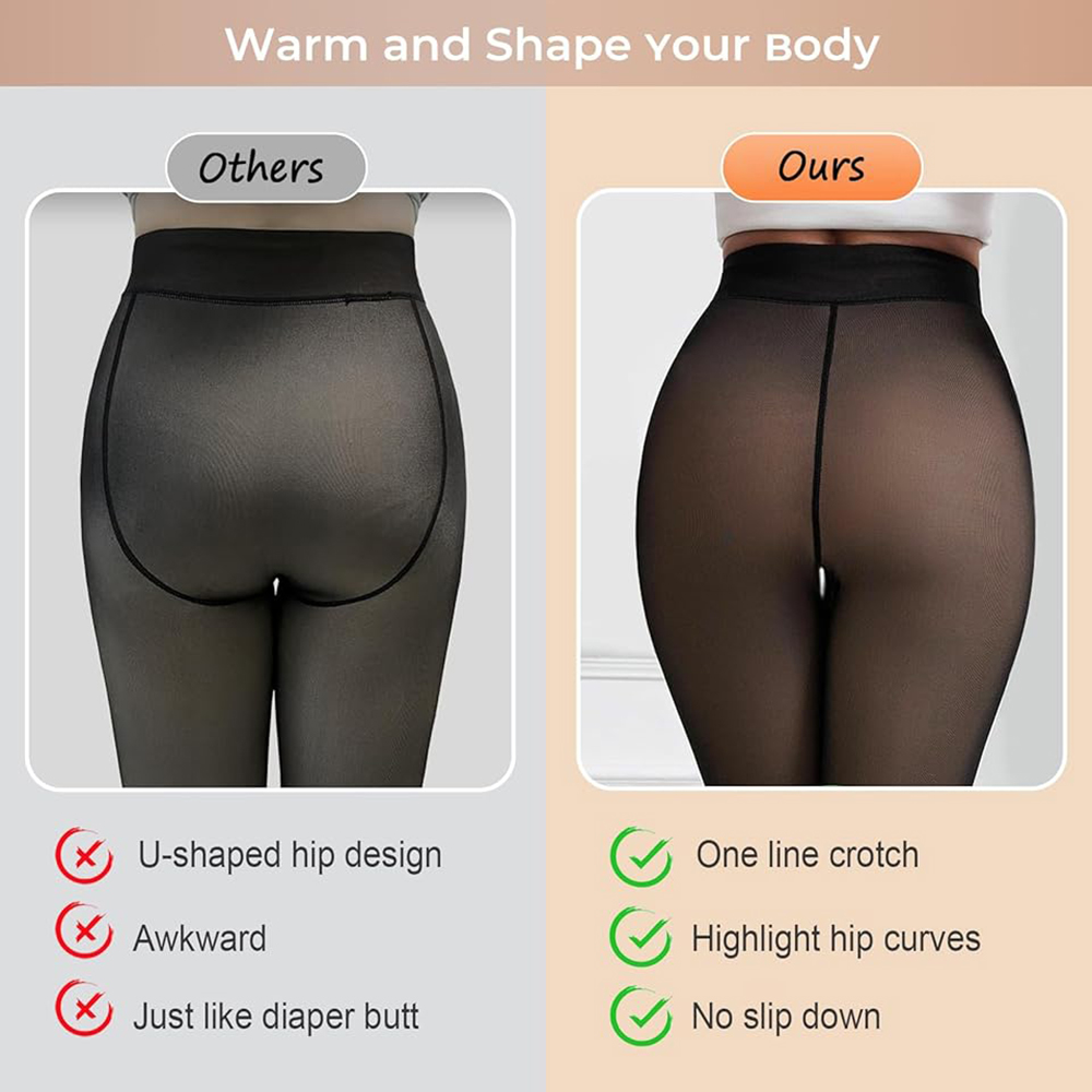 Thermal Fleece Lined Tights Wo - Tights Pantyhose Sheer ulasan dan harga